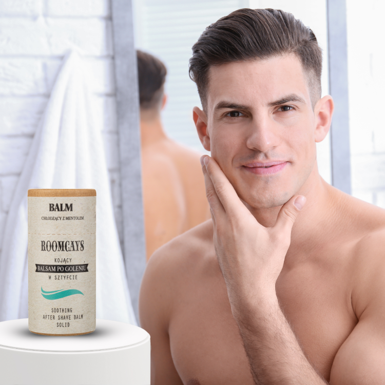 Roomcays rahatlatıcı mentollü tıraş sonrası balsamı resmi